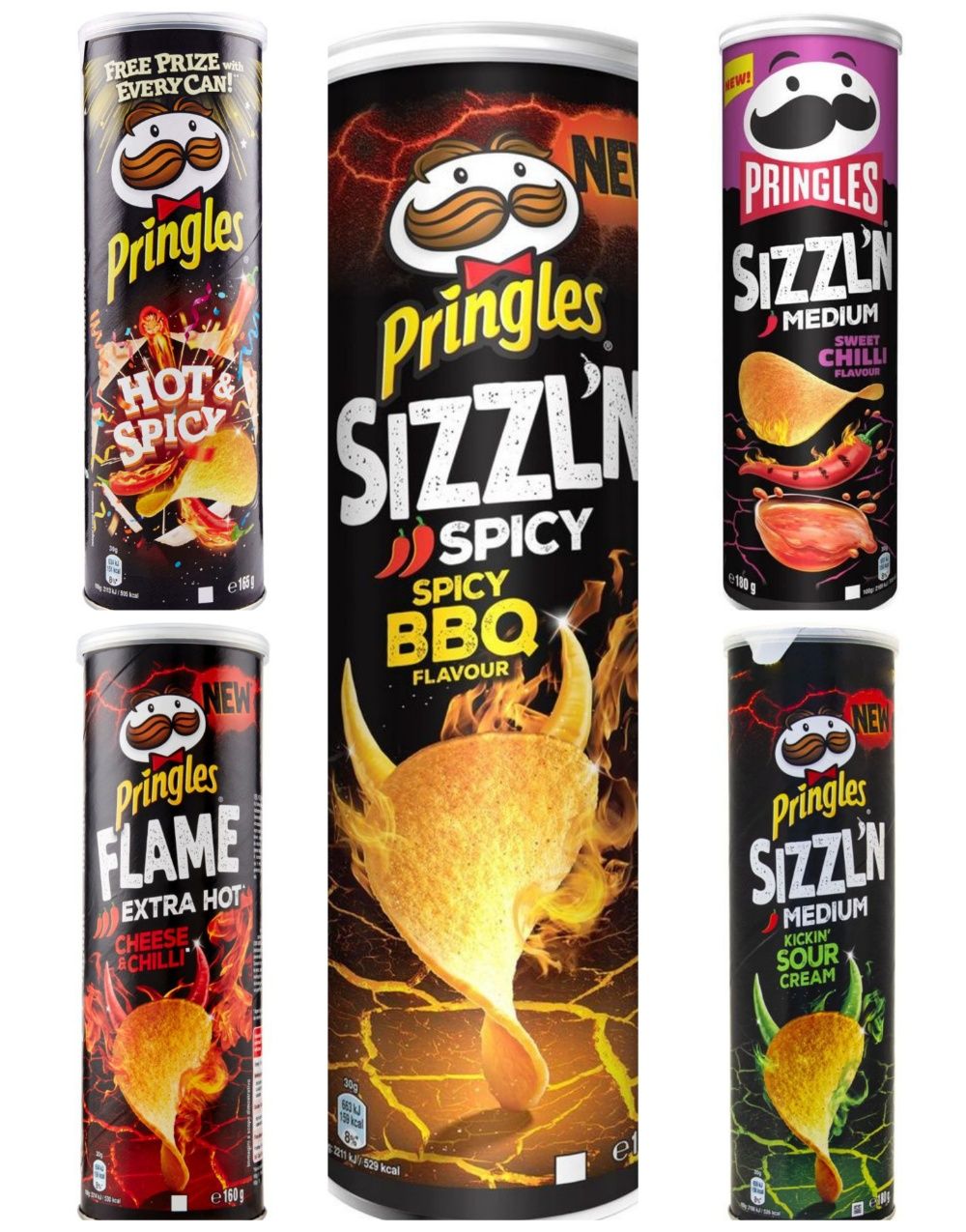 Hot Pack Pakketilbud Med Alle V Re Hotte Pringles