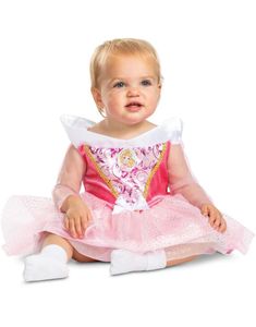  Törnrosa/Aurora - Licensierad kostym för baby