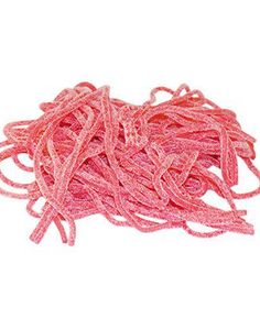 1 kg Sockrad Spagetti med Jordgubbssmak