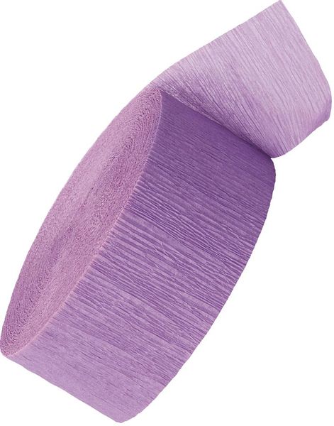 25 meter Lavendelfärgat Dekorband/Streamer