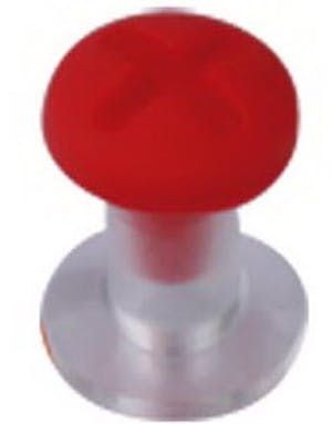 Bolt - Röd Piercing Plugg