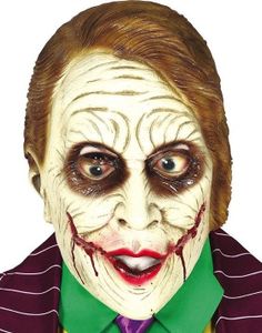 The Joker Inspirerad  Clownmask i Latex
