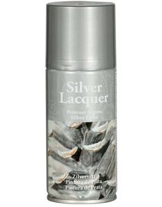 Silverfärgad Metallisk Spray till Dekoration