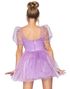 Frosted Organza Babydoll - Lavendelfarget Kostymekjole til Dame