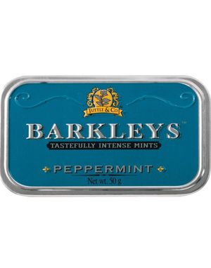Barkleys Tastefully Intense Mints Peppermint - Godis med Pepparmintsmak 50g