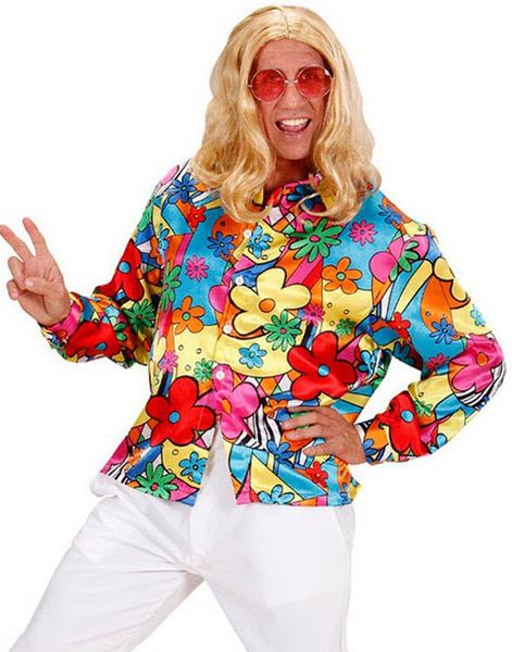 Flower Power Skjorta till Man