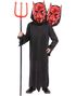 Tohodet Demon Kostyme til Barn - 4-6 ÅR