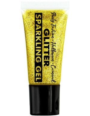 Gullfarget Glittergele 25 ml