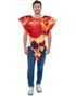 Pizzakostyme med Fotorealistisk Print - OneSize