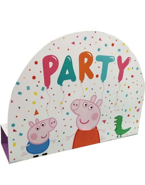 8 stk Invitasjoner - Peppa Pig