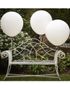 MARINBLÅ Pastellfärgad Rund JUMBO Ballong 1 meter