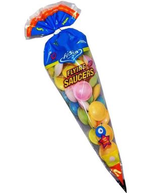 Flying Saucers - Påse med Syrliga UFOn 40 gram