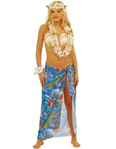 Hawaii-Sarong - Blå