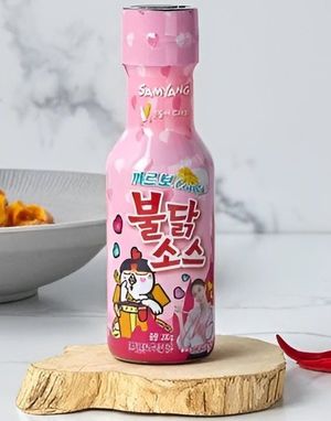 Samyang Buldak Hot Chicken Spicy Carbonara Sauce - Kjempesterk Chilisaus 200 gram (Korea)