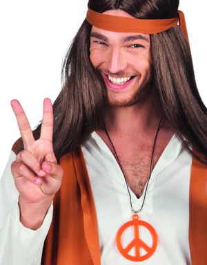 Peace - Orange Hippiesmycke