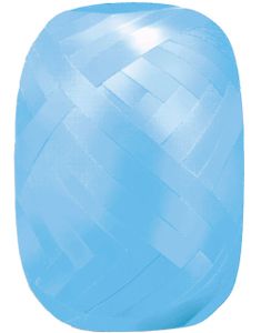 20 meter Ljus Blått Ballongsnöre / Presentband - 5 mm Bred