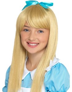 Alice i Underlandet Inspirerad Barnperuk