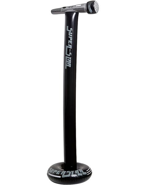 Stående Uppblåsbar Mikrofon - 116 cm