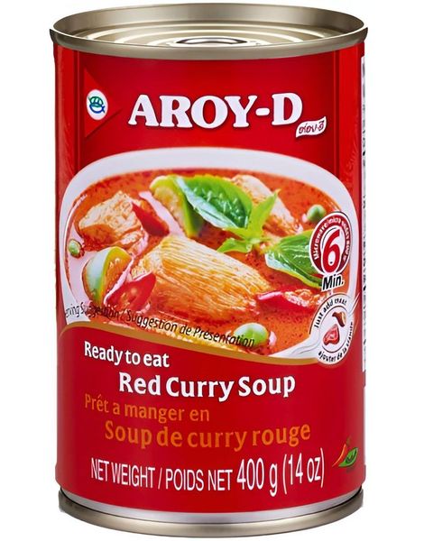 Red Curry Soup - Aroy-D 400 gram