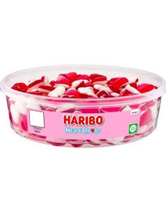 150 st Haribo Heart Throbs - Box of Gummy Hearts 480 gram