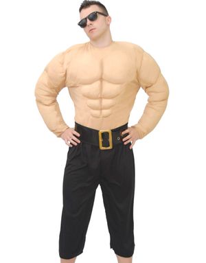 Mr. Strongman - Muskeldräkt Kostyme