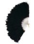 Feather Fan - Svart