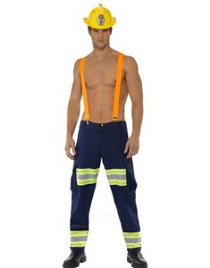 Sexy Fireman - Kostym till Man