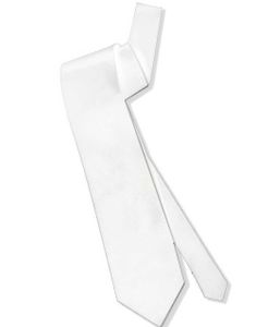 Vit Slips i Satin