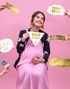6 stk Babyshower Selfie- / Fotoeffekter - Gender Reveal