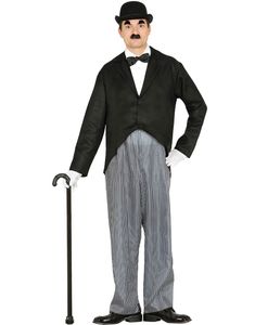 Charlie Chaplin Inspirerad Kostym