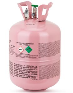 Stor Rosa Heliumtank til 50 stk 23 cm Ballonger