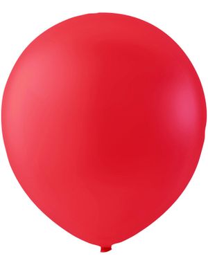 Röda Små Ballonger 13 cm - 100 stk MEGAPACK