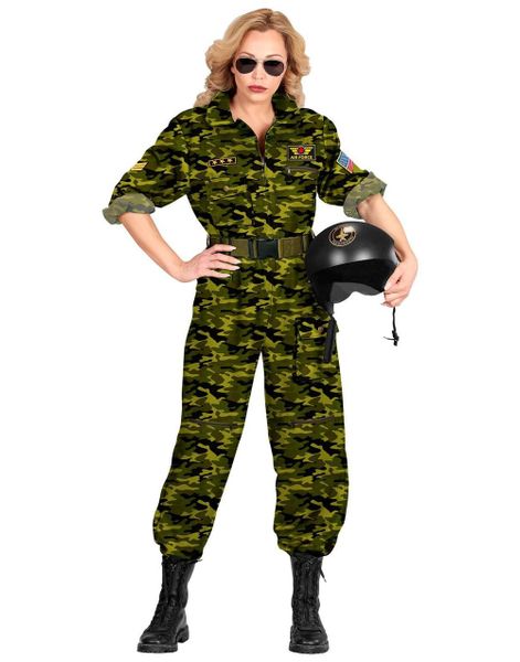 Jet Pilot - Top Gun Inspirert Kostyme til Dame
