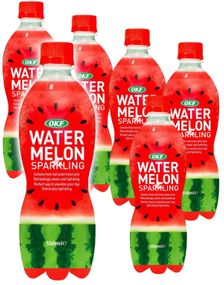 1787356800_520 st OKF Fruit Sparkling Watermelon - Läskedryck med Vattenmelonsmak - Hela Lådan 20x500 ml (Korea)