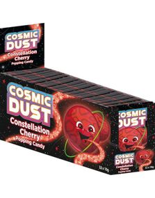 32 stk Cosmic Dust Popping Candy Kirsebær - Hel Eske 320 gram (USA Import)