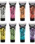 VÄLJ BLAND 8 FÄRGER - Iriserande Chunky Glittergele