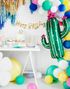Iriserende Happy Birthday Banner 16,5x62 cm