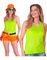 UV Neon Grønn Tank Top til Dame