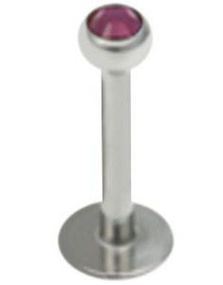 Shiny Stone - 1.2 x 8 mm - Rosa Labret