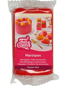 Funcakes Marsipan - Passion Red 250 gram