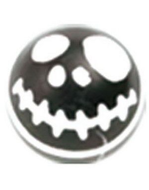 Jack Skellington Head - Svart och Vit Akrylkula