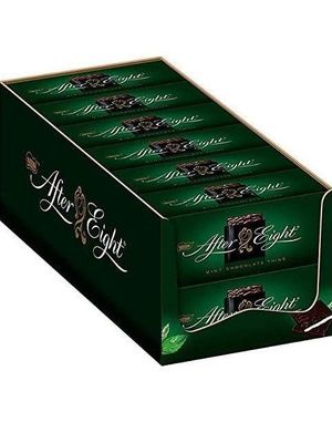 12 stk After Eight / Mørk Sjokolade med Peppermynte Fyll 200 gram - Hel Eske 2400 gram