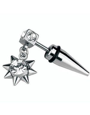 Hanging Diamond Star - Fejkpiercing