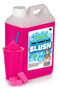 1785542400_5Pink Bubblegum Slush Koncentrat - 40 Liter Färdig Slush - Crazy Factory