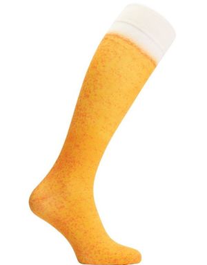 Oktoberfeststrømper med Øl-motiv til Mann - 39-42