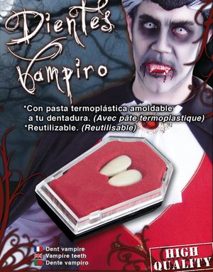 Vampyrtänder med Fästningsmedel