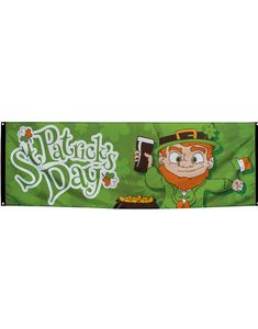 Gigantisk Tygbanderoll  74x220 cm - St Patrick's Day