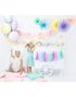 Mintgrön Candy Mönstrad Folieballong 45 cm
