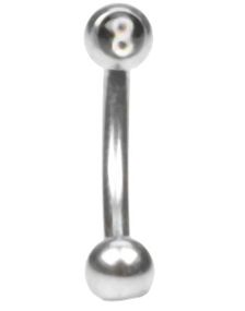 Eight Ball Ögonbrynspiercing