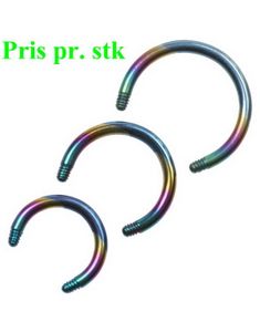 Multi Rund stång i Titan till 1,2 mm kula